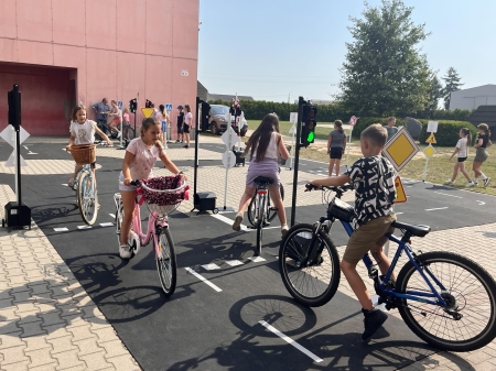 Mobilne miasteczko rowerowe w naszej szkole!