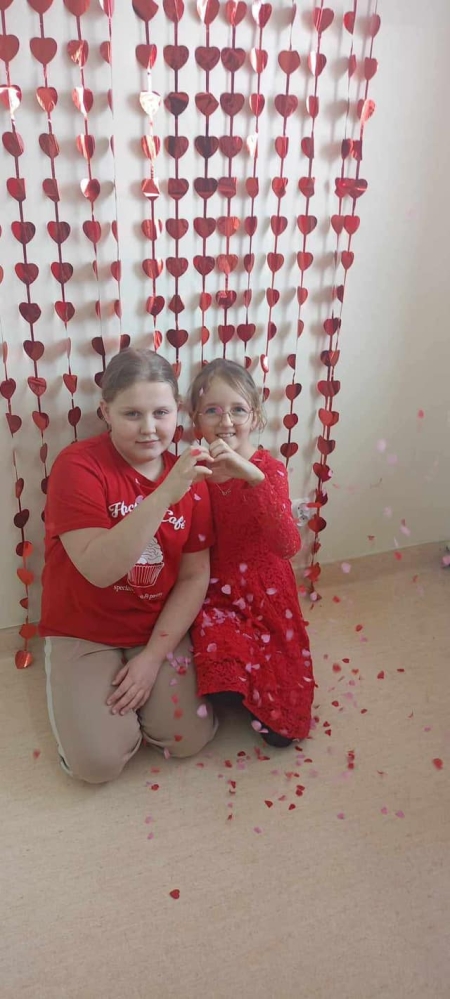 Walentynki w świetlicy szkolnej