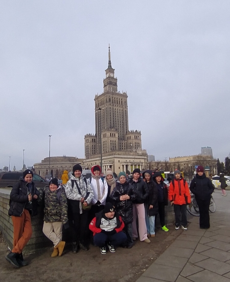 Wycieczka klasy 5 do Warszawy