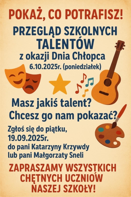 Zapraszamy na pokaz talentów!