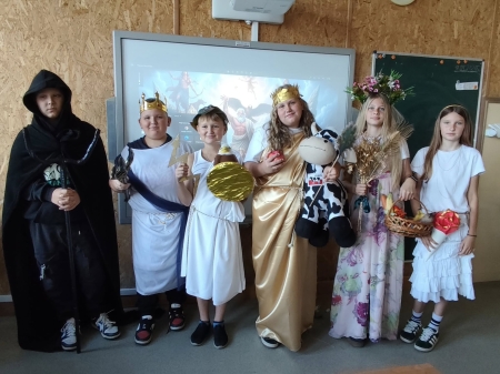 Mitologia w klasie V