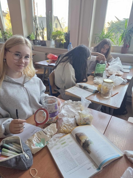 Zajęcia geografi w klasie 7